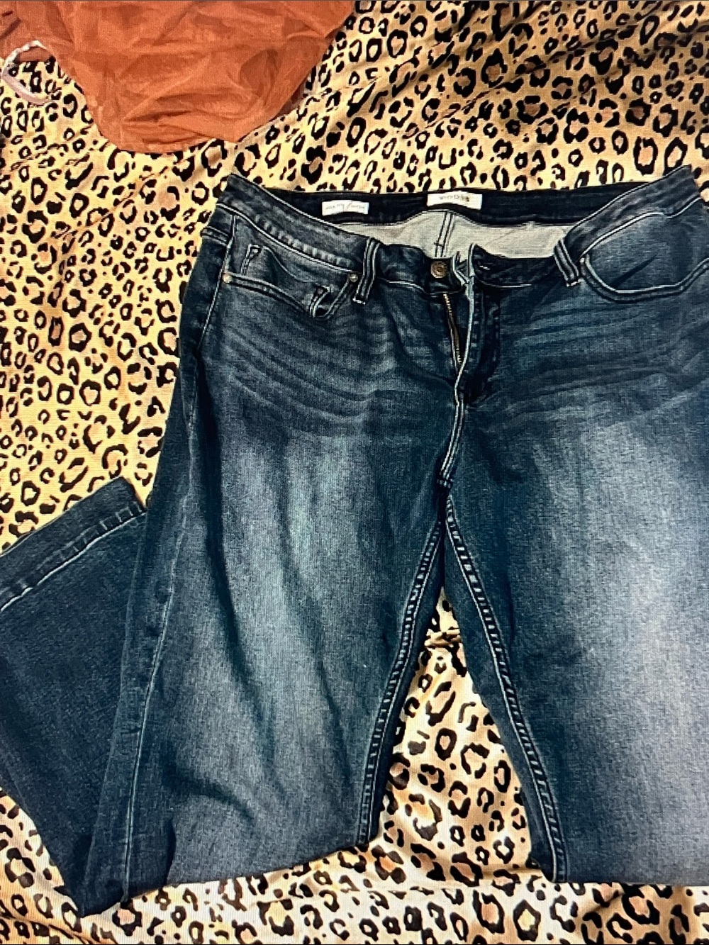 Vigoss Women's Boot Cut Jeans - Medium Dark Blue